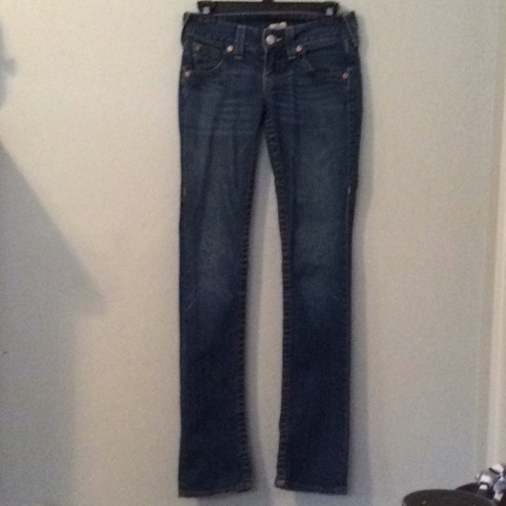 True Religion blue jeans